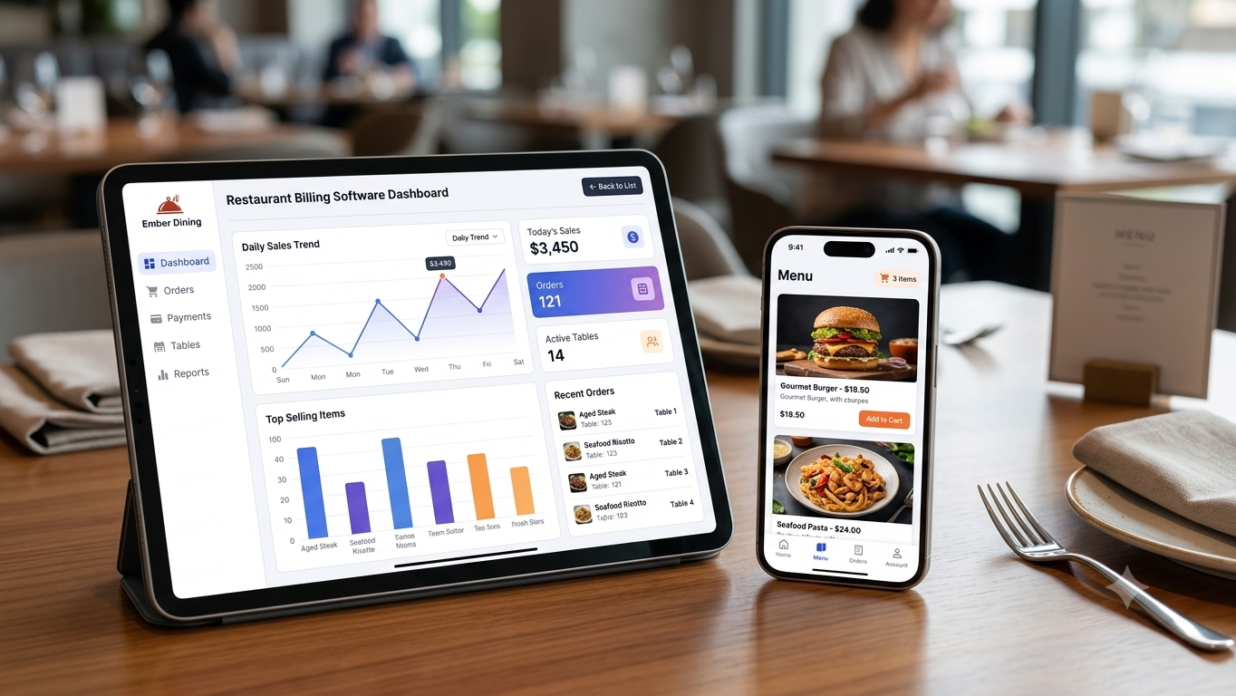 Restaurant Billing & Management Ecosystem